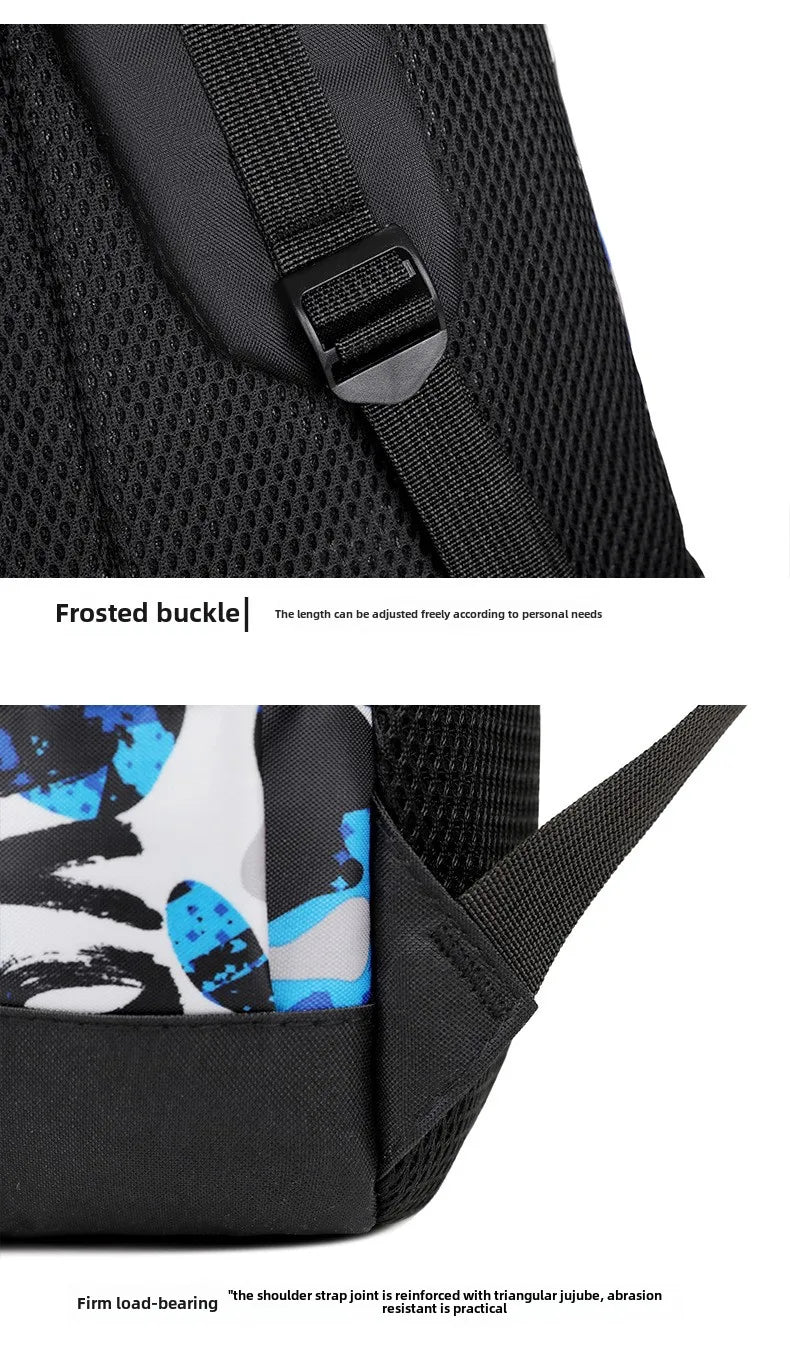 Camouflage printed school backpacks for teenage boys and girls Men's large capacity backpack computer bag student schoo bags