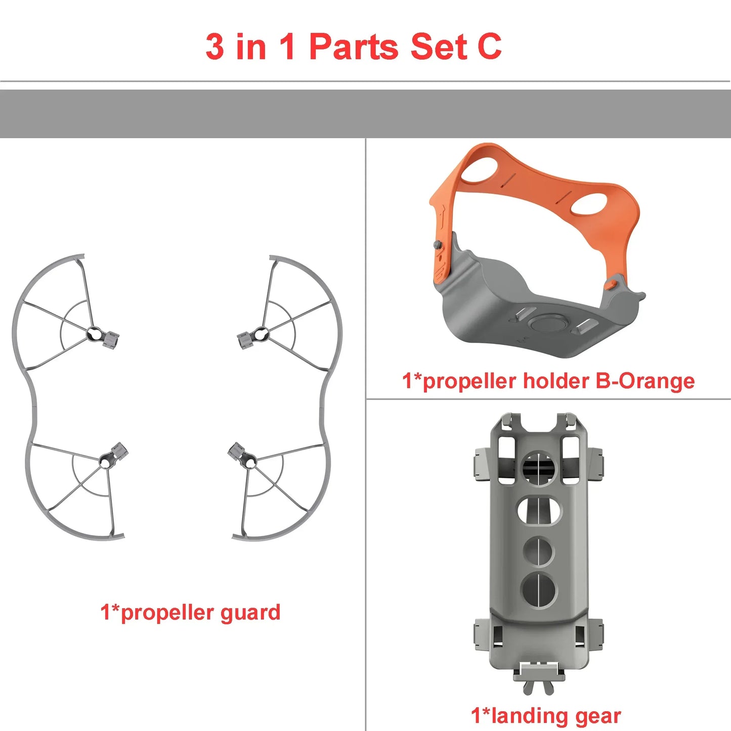 Air 3 Drone Accessories Propeller Holder Proter For DJI Air 3 Propeller Protector Blade Strap Wing Fixed Stabilizers