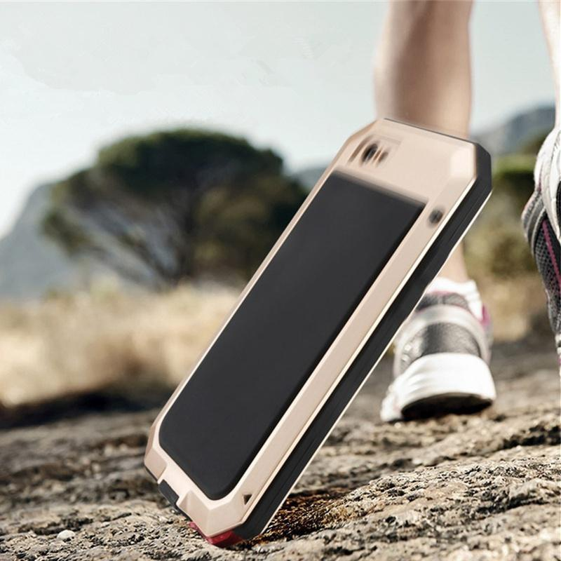 Luxury Heavy Duty Shockproof Case For iPhone 17 Pro Max 16 15 14 Pro XR X Max Doom Armor Metal Case Protective Shell Funda Cover