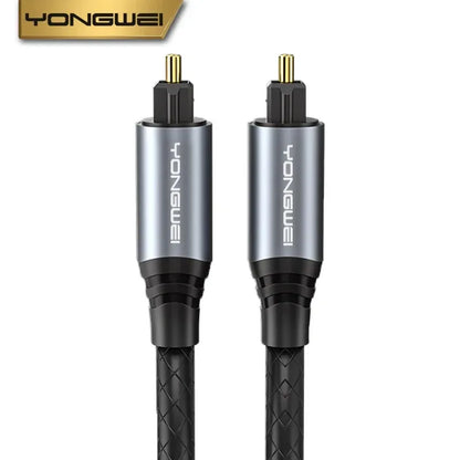 YONGWEI 5.1 Channel SPDIF Fiber Toslink Digital Optical Audio Cable for TV Box PS4 Speaker Soundbar Amplifier Subwoofer