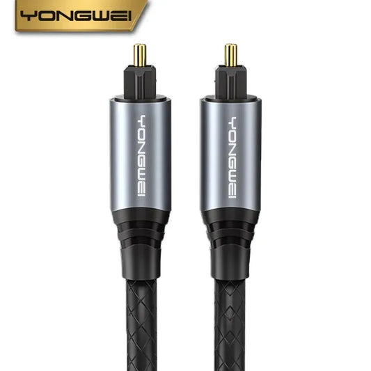 YONGWEI 5.1 Channel SPDIF Fiber Toslink Digital Optical Audio Cable for TV Box PS4 Speaker Soundbar Amplifier Subwoofer