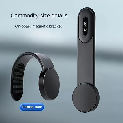 Magnetic Car Phone Holder GPS Holder Auto Dashboard Mount for Phone Thickened Aluminum Alloy an Be Bent At Any Angle Accessories