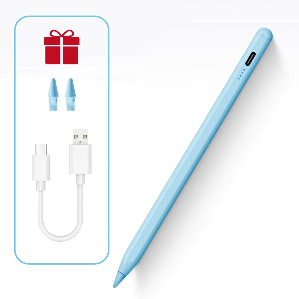 Pencil for Apple iPad with Palm Rejection Stylus Pen for iPad Air M2 Pro 13 Pro 12.9 10 Gen 7th 8th 9th 10.2 for iPad Pencil