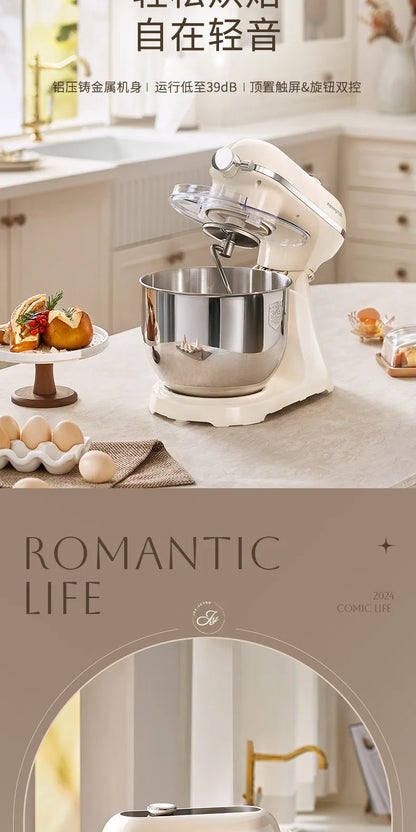 Multifunctional Household Stand Mixer Automatic Dough Kneading Meat Grinder Food Blender All-in-One Machine