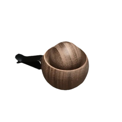 Car & Home Essential Oil Diffuser - Made of Wood Mini Cute Natural Fragrance Diffuser Suitable for Bedroom Living Room Bathroom