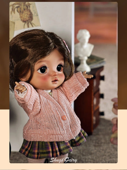 ShugaFairy Plums 1/6 Bjd Doll Head Thessa Body Autumn American School Style Joint Body Baby Toys Girls BJD Dolls