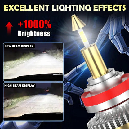 H4 H7 LED Headlights Bulbs CANBUS H1 H8 H9 H11 5500W High Birghtr Diode Lamps HB3 HB4 9005 9006 For Car Projector Lense 6500K