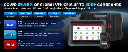 LAUNCH X431 PRO TT Car Diagnostic Tool OBD2 Scanner Full Systems ECU Coding Active Test VAG Guided DBScar VII ADAS Calibration