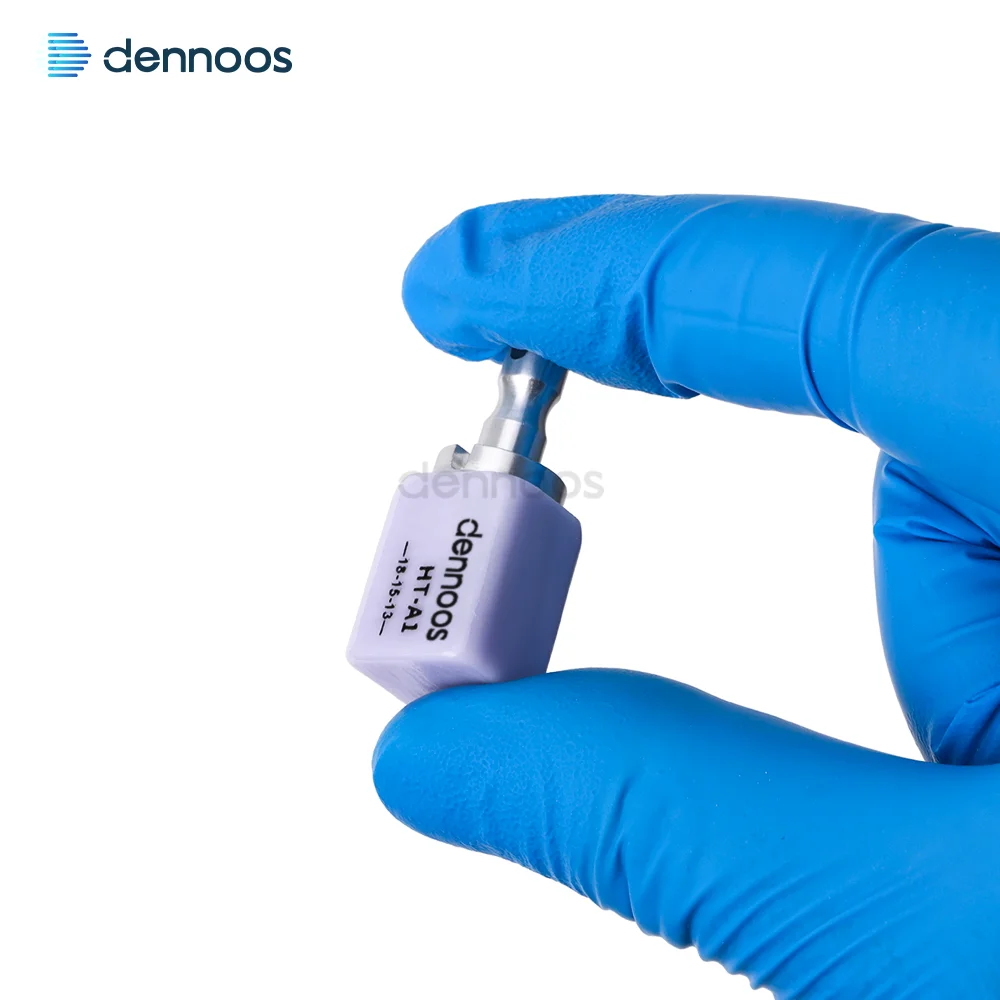 10PCS Lodden Dennoos Dental Lithium Disilicate C14 Glass Ceramic Blocks Cubes LT/MT/MO/HT for CADCAM Sirona Cerec Milling System