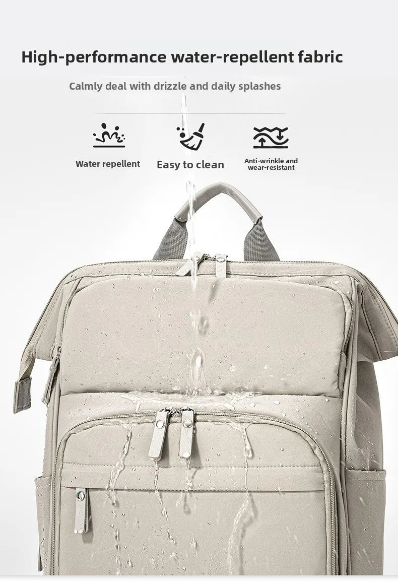 New Mom Bag: Multi-Functional, High-Capacity, Lightweight Diaper Bag with Milk Storage Compartment