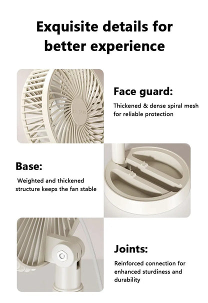 Lenovo USB Direct Desktop Fan Premium airflow Portable Cool Modern Living fan Premium Silent Fan Suitable for dormitory office