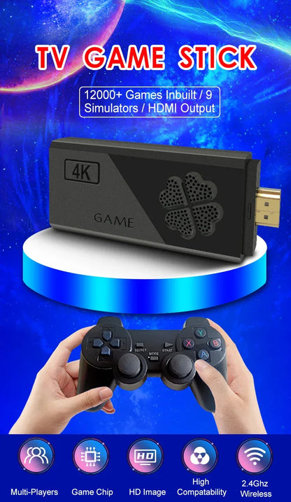 TV Stick M8II Video games devices DDR3 CPU-RK3032 Support expand 32GB 20000+ Games Wireless Controller Switch TV Stick