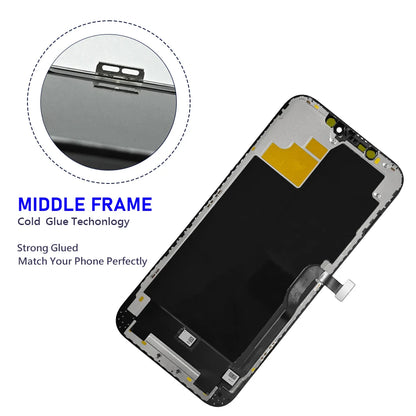Real New Incell Display for iPhone X XS XR 11 12 13 14 15 16 17 Pro Max Mini Plus LCD Incell Screen Digitizer Replacement
