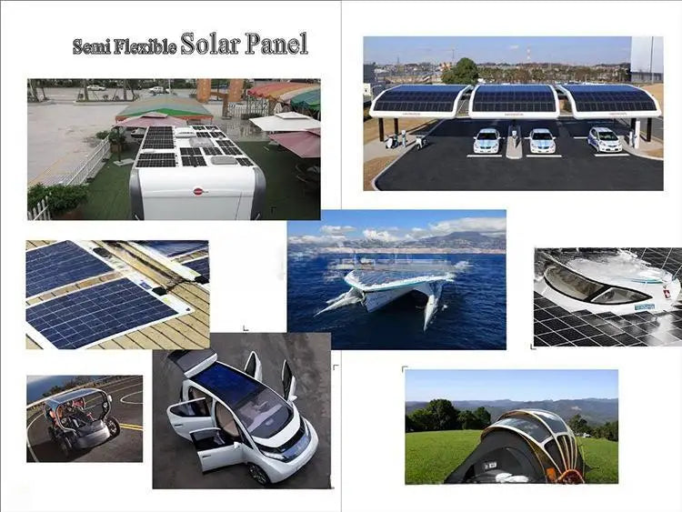 40W Solar Panel 12V/18V Solar Cell 10A-100A Controller Solar Plate Kit For Phone RV Car Caravan Home Camping Outdoor Battery
