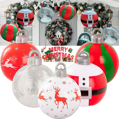 Multiple Styles Giant Inflatable Christmas Ball Home Outdoor Inflatable Decoration Christmas Snowman PVC Inflatable Decorated