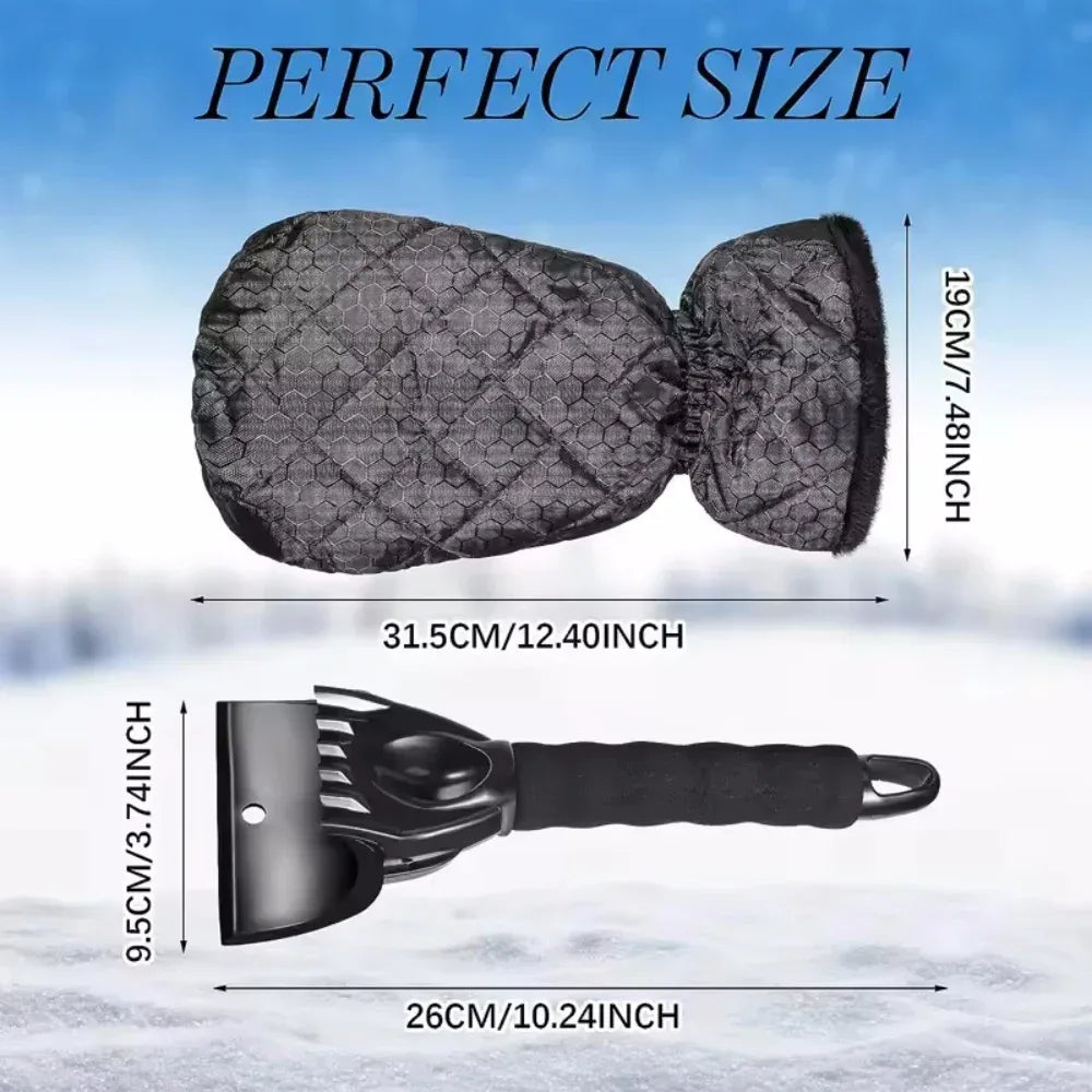 Car Snow Shovel Portable Ice Scraper Snow Brush Windshield Defrosting Snow Remove Broom Winter Auto Cleaner Tool Accessories