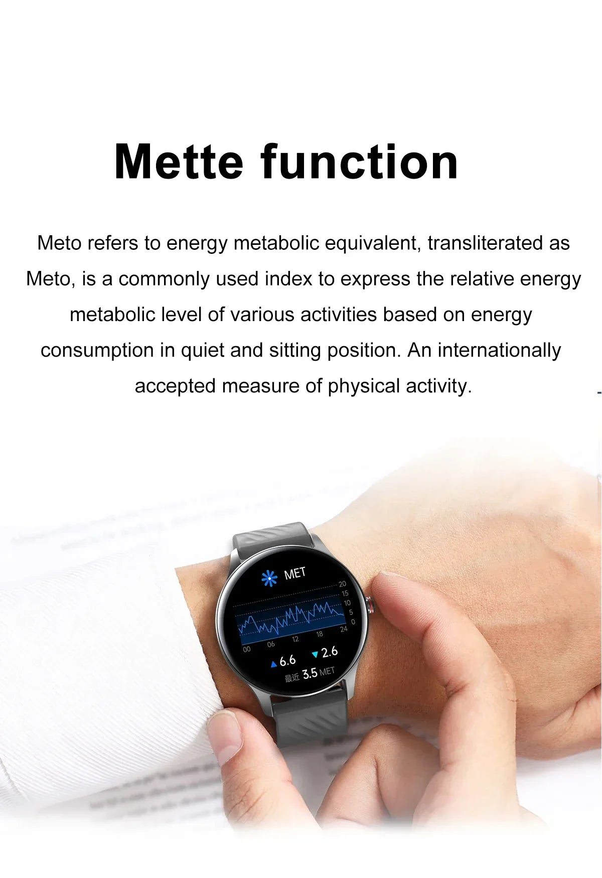New Health Smart Watch ECG Heart Rate Blood Oxygen Blood Pressure Monitoring Bluetooth Call GPS Movement Trajectory Smartwatches