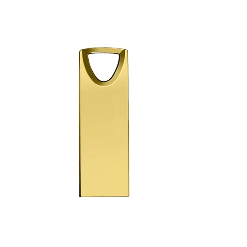 50PCS/lot Metal USB 2.0 Flash Drives 1GB 2GB 4GB Pendrive 8GB 16GB Pen Drive 32GB 64GB Memory USB Sticks 128MB 256MB Free LOGO