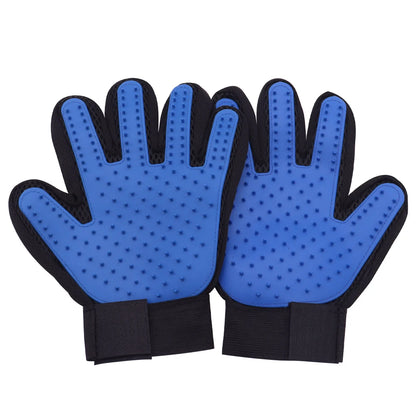 Pet Glove Cat Grooming Glove Cat Hair Deshedding Brush Gloves Dog Comb for Cats Bath Hair Remover Clean Massage Brush For Animal