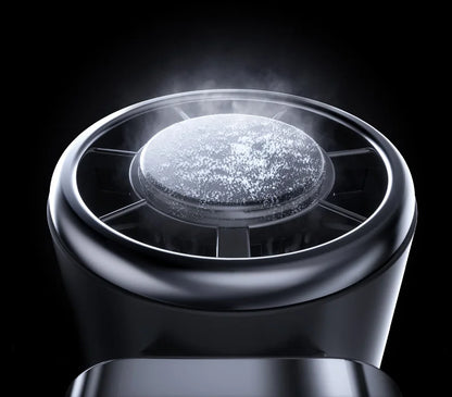 Handheld Fan with Semiconductor Cooling, Ice Compress, Ultra-Long Battery Life, Foldable Tabletop, Digital Display, Mini Fan