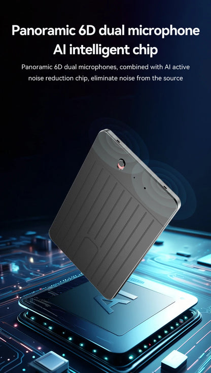 New8-128GB AI ChatGPT-4 Intelligent Voice Recorder Audio App Phone Call Record Transcribe Summarize 58LanguageTranslation Device