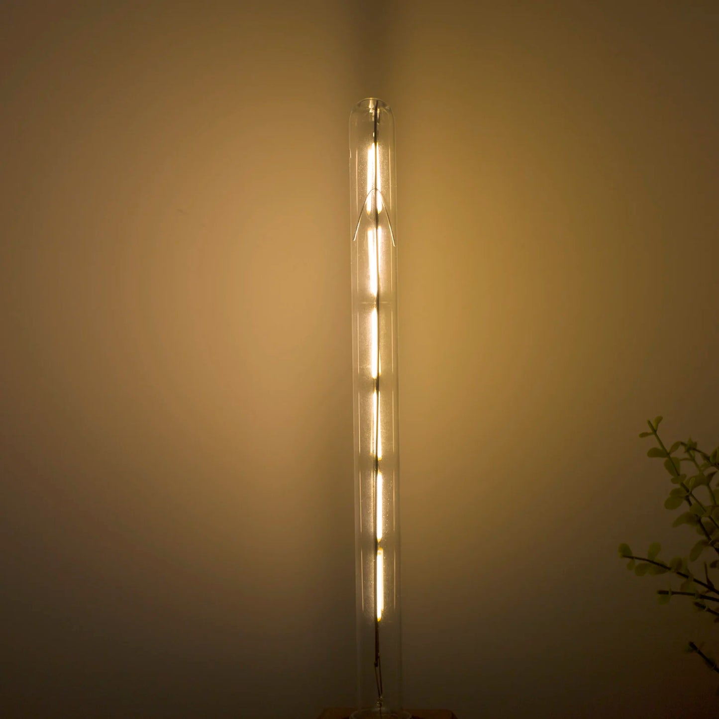 3W 4W 6W T20 E14 LED Tube Light Bulb SES Vintage Retro Filament COB 220V 240V Tubular Antique Lamp 2700K Warm White Glass Shell