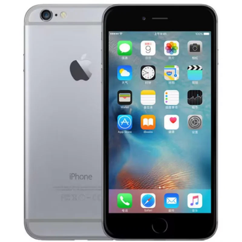 Used Apple iPhone 6 Mobile Cell Phone Unlocked Original Screen 8MP IOS 16/64/128GB ROM Fingerprint identification Touch ID