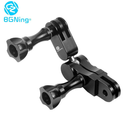 Universal Aluminum Arm Adapter Mount Bracket Connector W/ Knob 1/4'' Inch Screw for GoPro for OSMO Action YI Sports DSLR Cameras