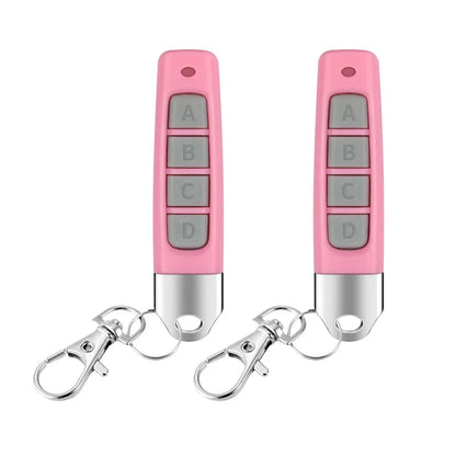 4-1Pcs 315/433MHZ Cloning Remote Control Auto Copy Remote Control Electric Garage Door Opener Remote 4 Keys Transmitter