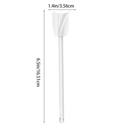 Epoxy Mixer for Drill Paint Resin Mixer Epoxy Stirrers Plastic Resin Mixer for Paint,Concrete,Plaster Reusable Mixer