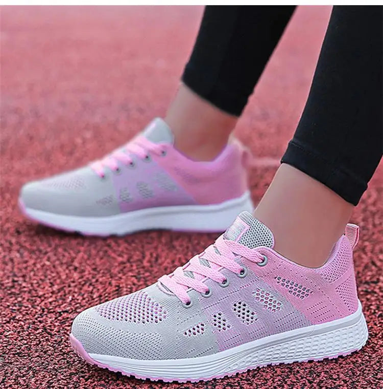 Women Sneaker Shoes Fashion Lace Up Women Sport Sneaker Plus Size Women's Sports Shoes Elegant Footwear Shoes For Ladies