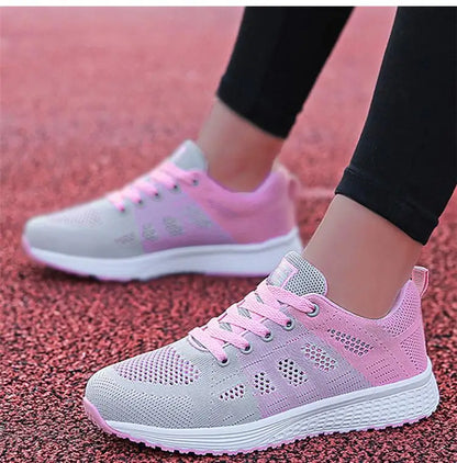 Women Sneaker Shoes Fashion Lace Up Women Sport Sneaker Plus Size Women's Sports Shoes Elegant Footwear Shoes For Ladies