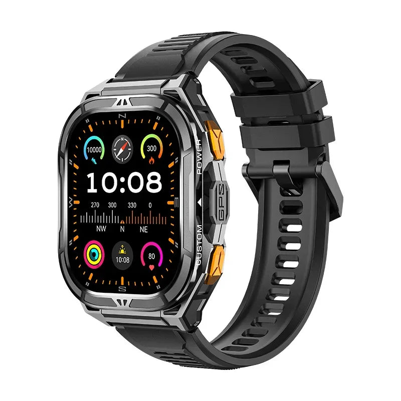 BWSMRIG New Men Smart Watch IP68 Waterproof Bluetooth call  Heart Rate Sleep Monitoring Sport Fitness Smartwatch for Android IOS
