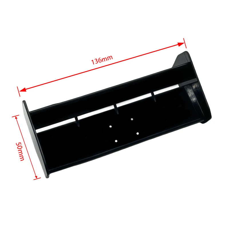 for  wltoys 144001 144010 124007 124008 124017 124019 184016   upgrade parts Hard tail wing accesories part car accessories