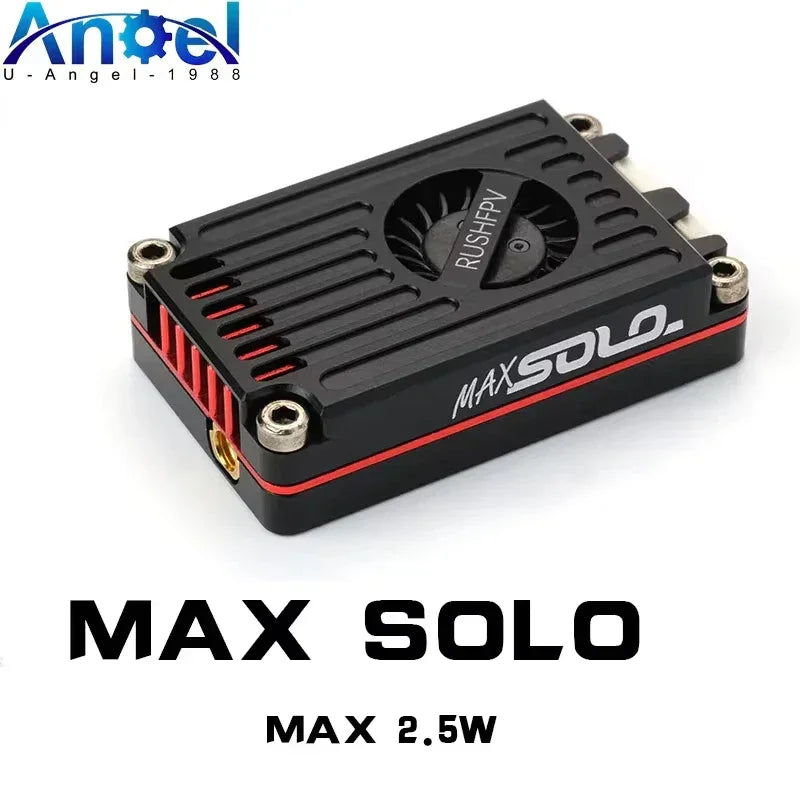 RUSH TANK MAX SOLO 5.8GHz 48CH / 37CH 2.5W High Power VTX Video Transmitter for FPV Drone