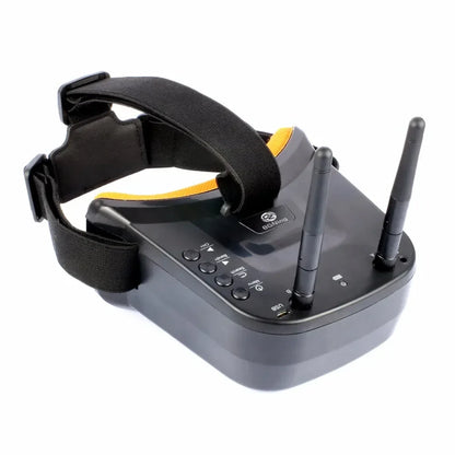 BGNing FPV Goggles 3inch 480 x 320 Display Double Antenna 5.8G 40CH Built-in 3.7V 1200mAh Battery for RC Racing Plane Quadcopter