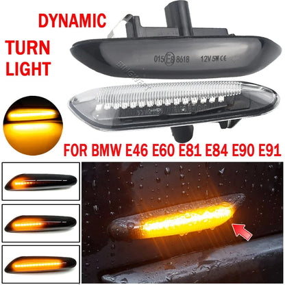 Side Marker Light LED Turn Signal For BMW 1 3 5 Series For BMW X3 X1 For BMW X3 For BMW E90 E91 E92 E93 E60 E87 E82 E61 E46