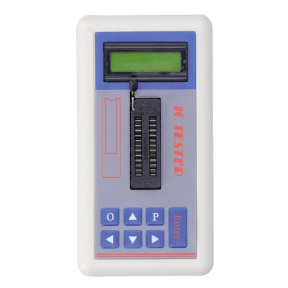 ABQR Integrated Circuit Tester, IC Transistor Capacitor Tester, Diode Checker Detector, with 5V 3.3V AUTO Mode,B