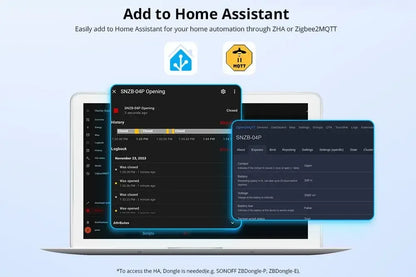 SONOFF SNZB-04P Sonoff Zigbee Door Sensor SNZB 04P Local Smart Scene Linkage Tamper Alert Home Security Work with Alexa Google