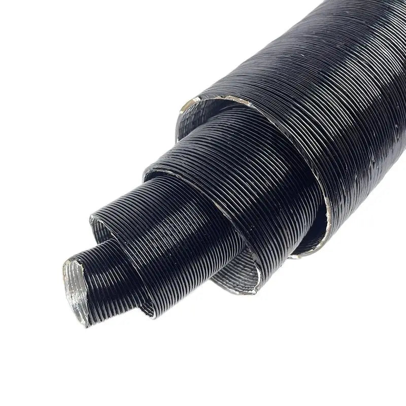 42mm 60mm 75mm 90mm Diameter 60-200cm Length Air Diesel Parking Heater Duct Pipe Tube Hose For Webasto Eberspacher Car Camper