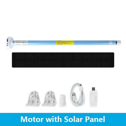Zemismart WiFi Electric Roller Shade Motor for 17mm 25mm 28mm Tube Built-in Battery Work with Tuya Alexa Google Home Alice Voice