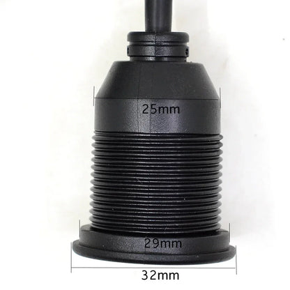 CAT6 RJ45 Socket Cable for Industrial Control Chassis CAT 6 Head Waterproof Panel RJ45 Network Male to Female Extension Cable