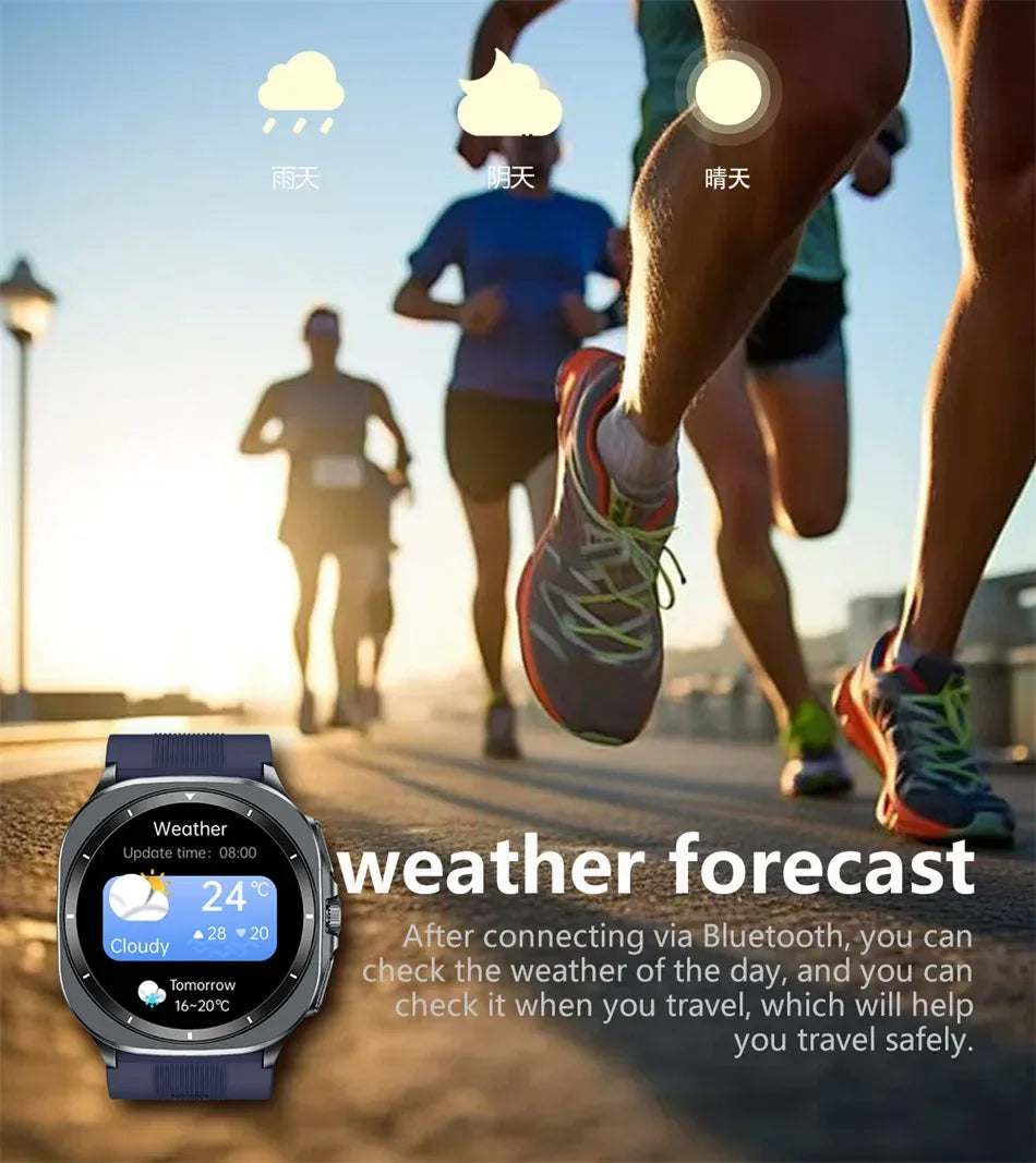 Airbag measurement Smart Watch Men ECG Air Pump Blood Pressure Blood Oxygen BT Call NFC SmartWatch For Man Android iOS upgrade