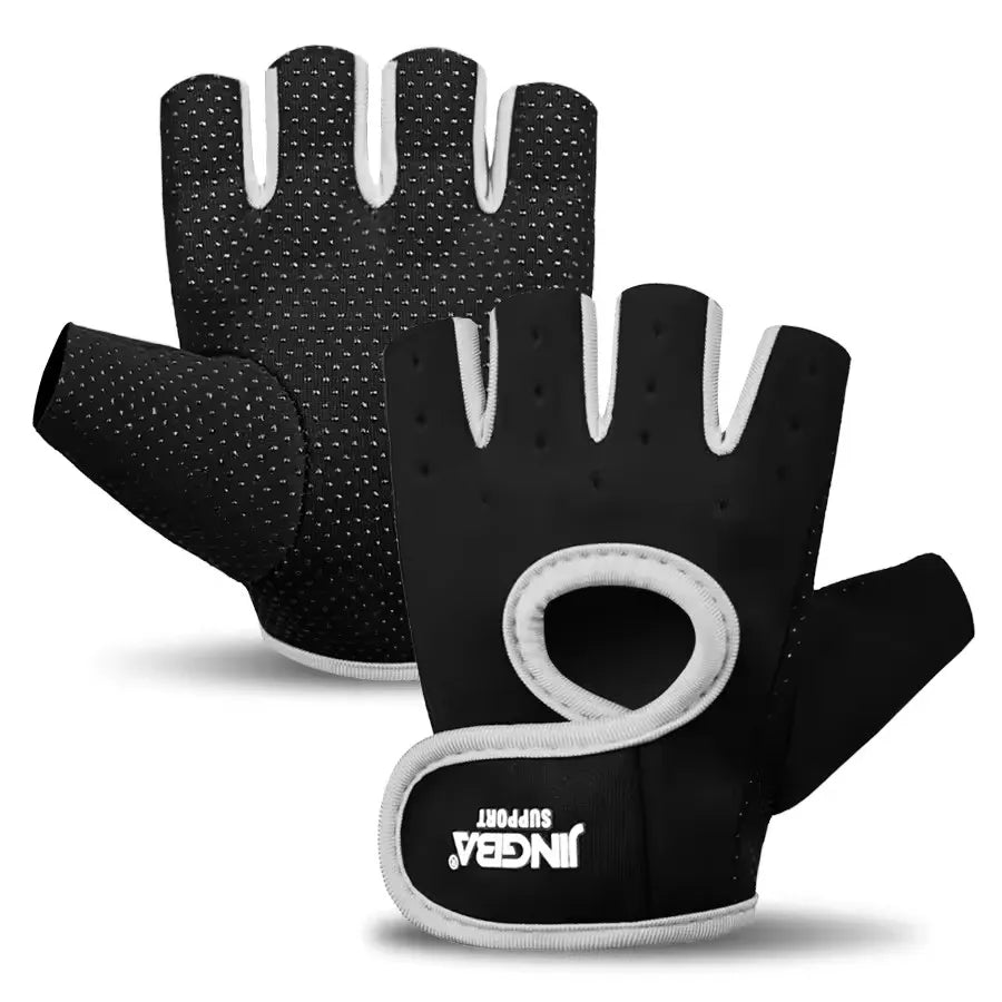 Unisex Gym Workout Gloves for Weight Lifting Fitness Body Building Sports Training Cycling Exercise - Durable Protection Grip