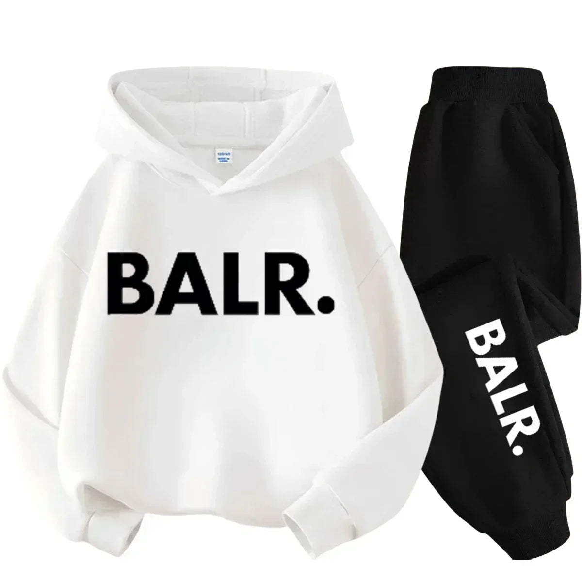 Autumn Warm New York Letter Cool Graphic Print Children Long Sleeve Hoodie +pant Suit 2pcs Set Sweatshirt Boy Girl Kid Sportwear