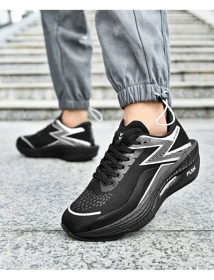 Casual Running Shoes Breathable Mesh Upgraded Version Unisex Marathon Sports Sneakers Trendy All Seasons Lightweight