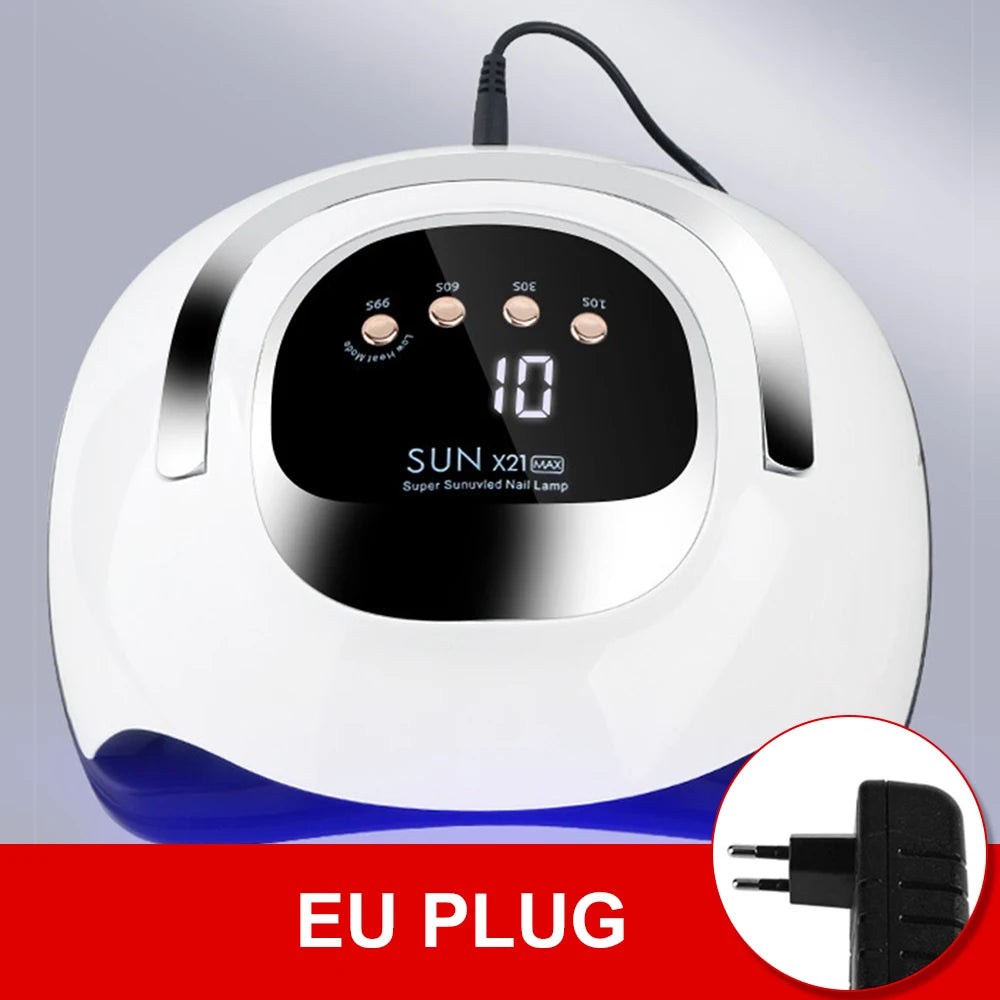 Professional 72 LEDS UV LED Nail Lamp For Fast Gel Nail Polish 320W Nail Dryer With 4 Timer Automatic Sensing For Salon
