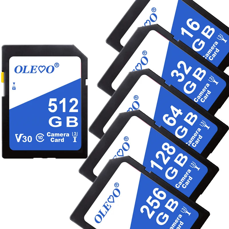 SD Card Class 10 16GB 32GB Memory Card 64GB 128GB 256GB 512GB Memory Card For Camera SRL