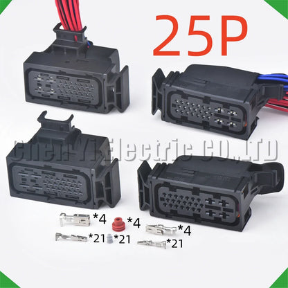 25 Pin Auto Connectors Gearbox DQ200 0AM DSG 7 Speed Wire harness Plug 1H0973327A 966577-1 1719918-1 1K0973213  For VW Beetle