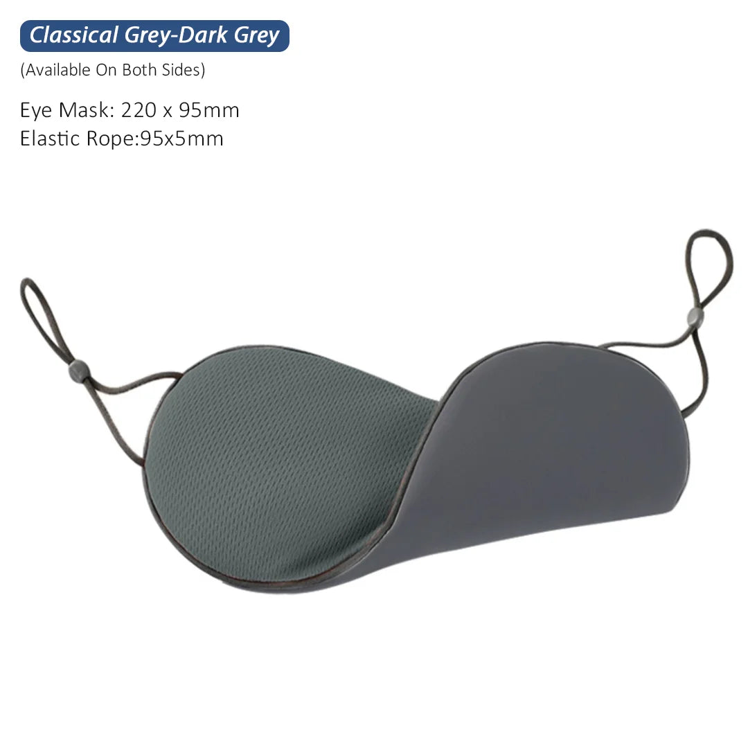 Jordan&Judy Sleeping Eyes Mask Warm and Cool Double-sided Available with Adjustable Strap Blocks Light Reduces Puffy Eyes Gifts